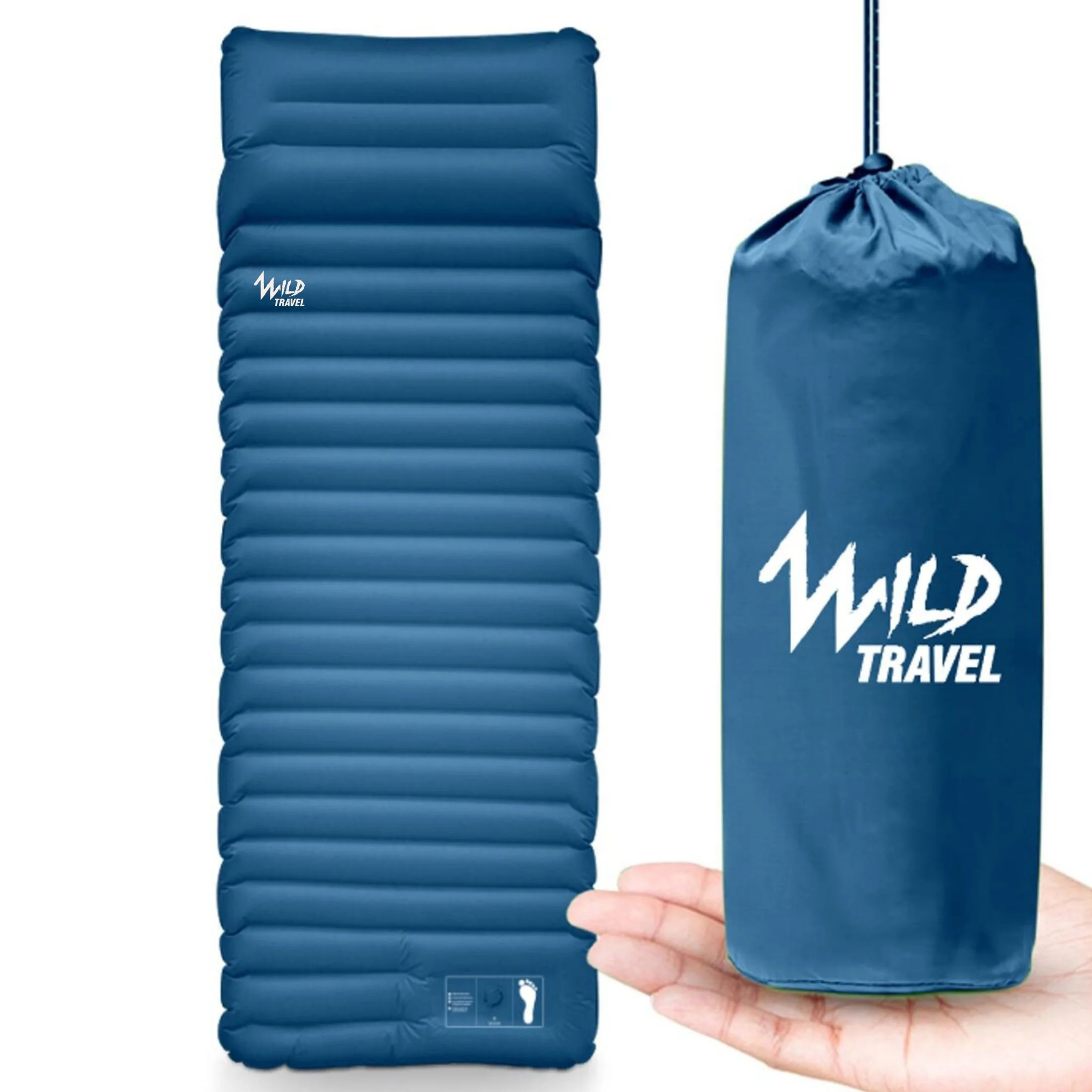Colchoneta Inflable De Trekking y Camping Ultraligera TrailMat