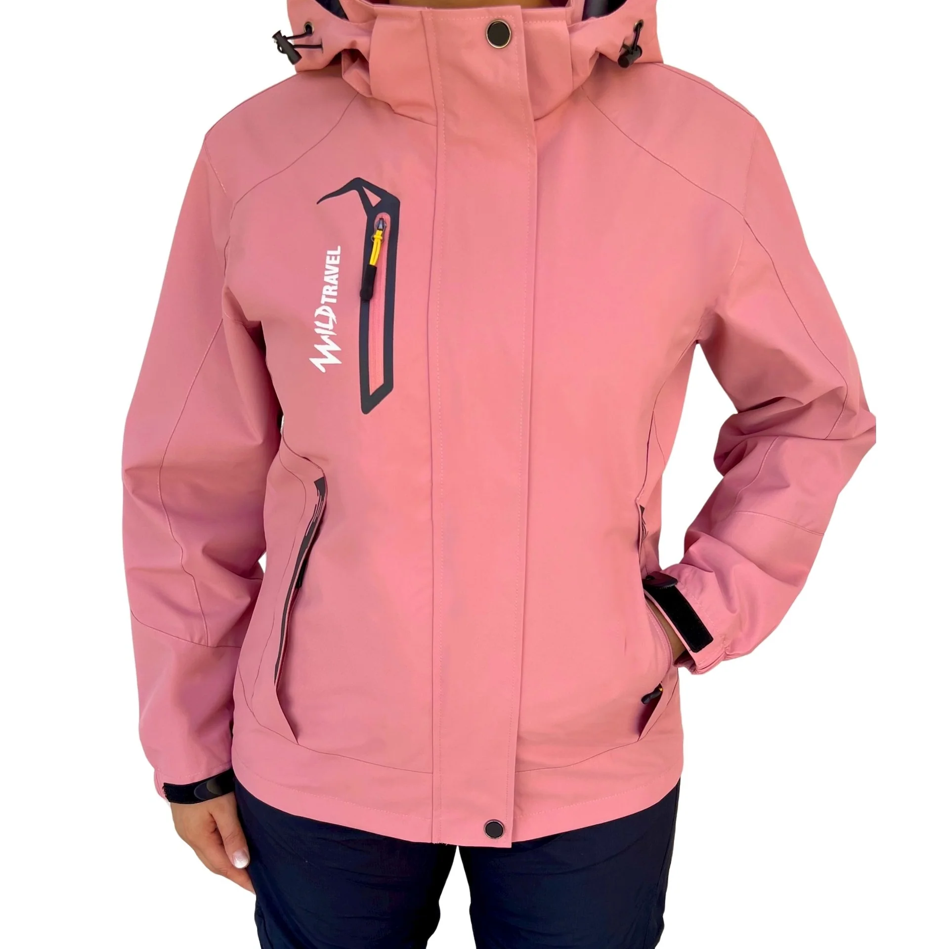 Chaqueta Corta Viento Impermeable Mujer - Imagen 2
